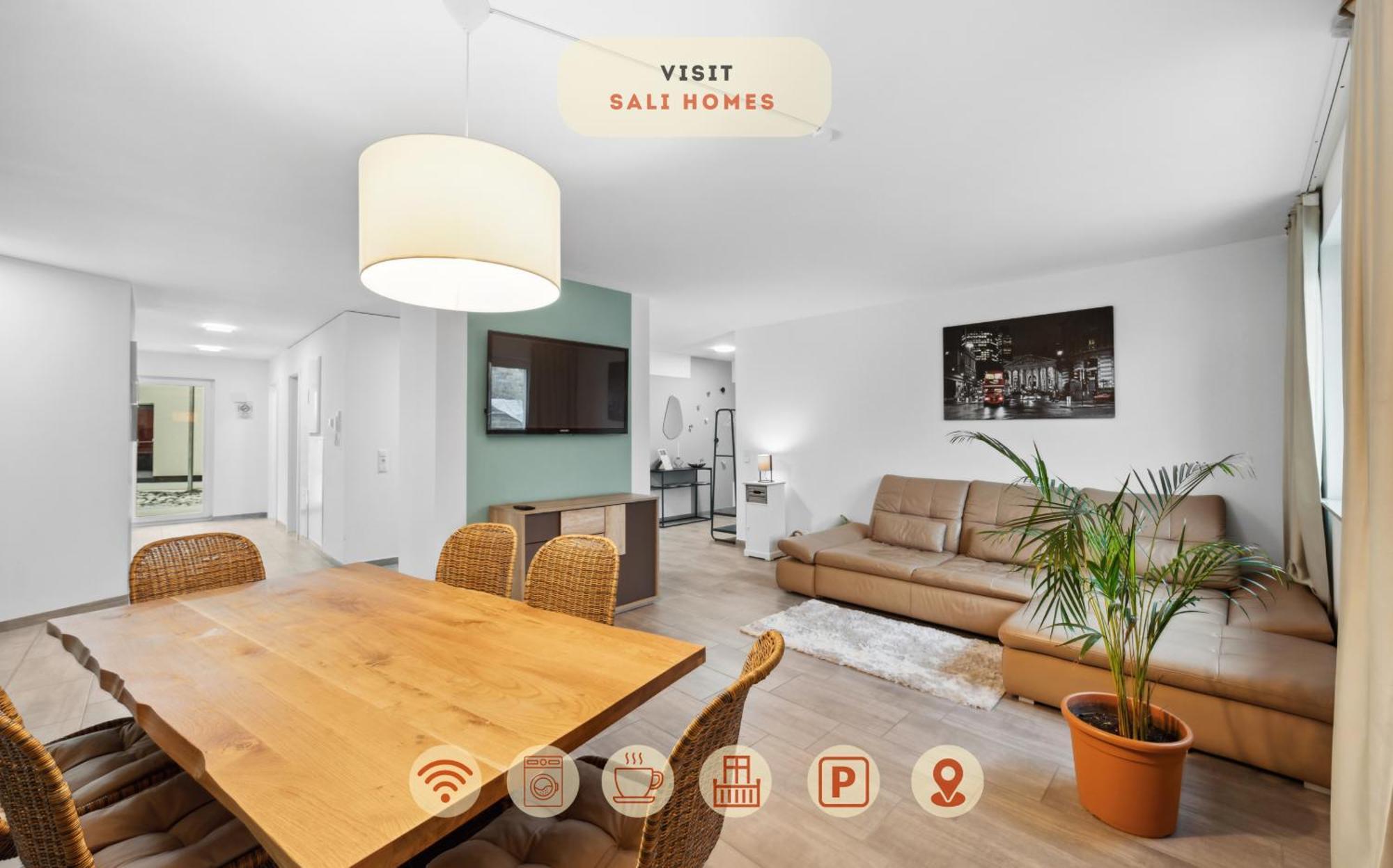Sali Homes Spacious Apartment With Terrace In City Center ไบรอยท์ ภายนอก รูปภาพ